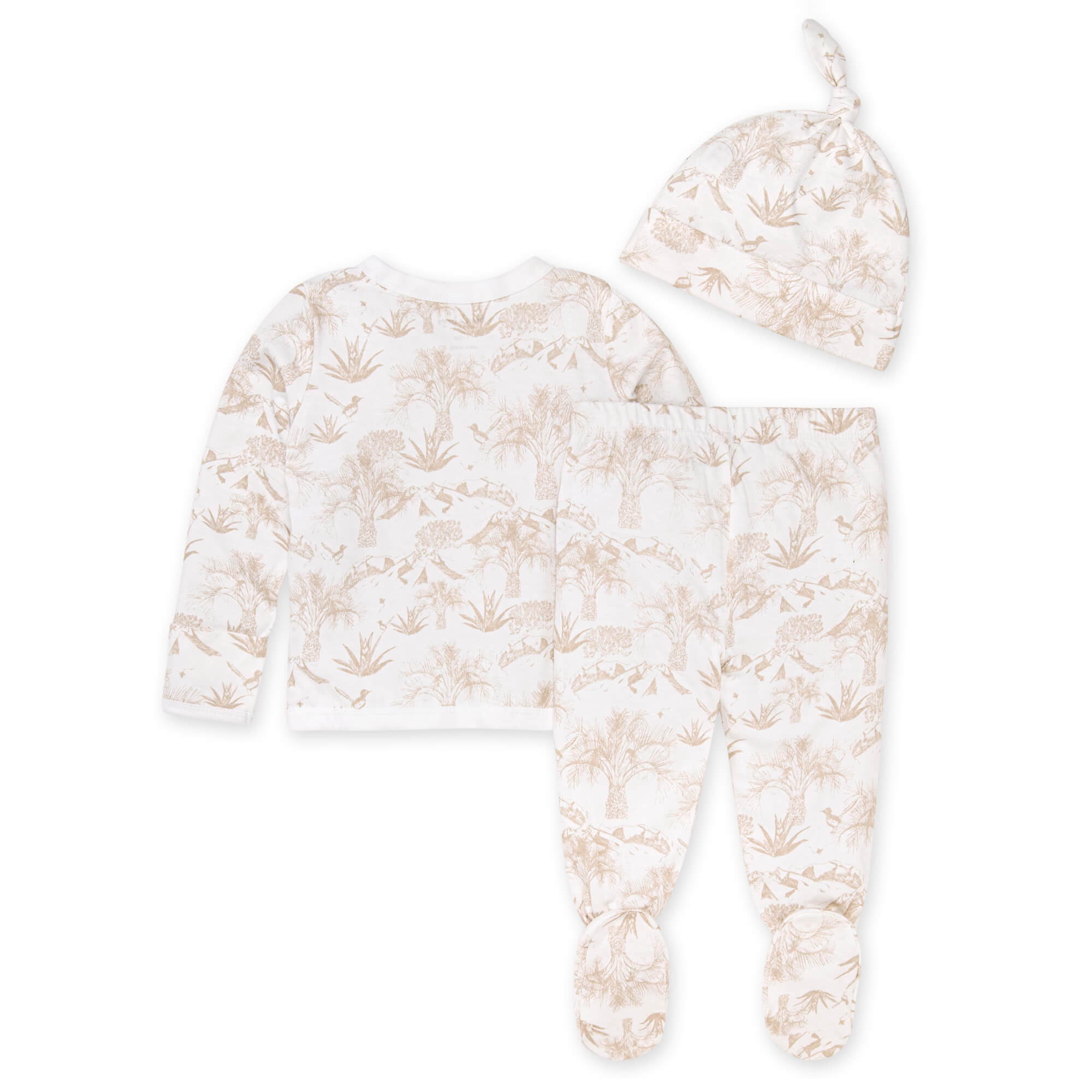 Burt's Bees Baby Organic Cotton Baby Take Me Home Outfit Set, Sizes Newborn-6/9 Months