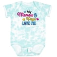 thumbnail image 3 of Inktastic My Mamaw and Papa Love Me with Hearts Boys or Girls Baby Bodysuit, 3 of 5