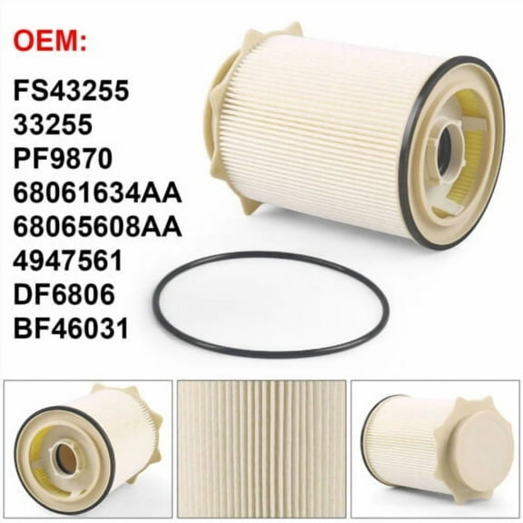 Fuel Filter For Dodge RAM 6.7 2010-2016 DIESEL 68157291AA 68065608AA 4947561