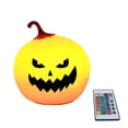 thumbnail image 2 of Halloween Decoration Clearance!USB Pumpkin Night Light, Color Changing Decor, Holiday Mood Lighting, Remote Control Night Light，Pumpkin Lantern Halloween USB Colorful Charging Light Holiday, 2 of 3