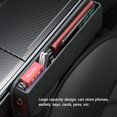 thumbnail image 3 of Labymos Car Central Control Storage Box SeatGap Organizer Car Interior Storage Bag with Reserved Charging, 3 of 7