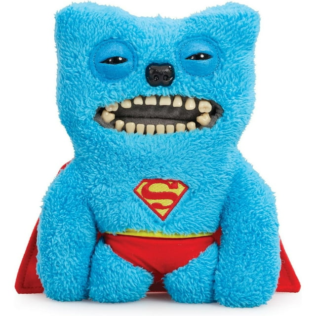 HIXOWIA Fuggler Funny Ugly Monster Dc X Fuggler, 9" Fugglers Plush Toys Collectible Superman, Soft Plushies Stuffed Animal Fuggler with Teeth Birthday Halloween Christmas Gifts for Kids 4+
