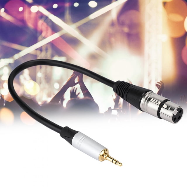3.5 mm A xlr Hurbra, Duradera de 3.5 mm A xlr 0. Longitud del Cable para Mezcladores para Guitarras Eléctricas