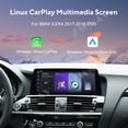 thumbnail image 4 of ZWNAV Ultra-Thin 12.3 inch Wireless CarPlay+Android Auto Retain Original Car Function Car Radio Stereo Multimedia Receiver for BMW X3/X4 2017-2018 Compatible with Original Car EVO System, 4 of 11