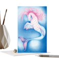 thumbnail image 1 of Deckled Edge Merhorse Greetings Card, 1 of 1