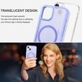 thumbnail image 4 of Funda de teléfono BENTOBEN compatible con iPhone 15 Plus Lavender, 4 of 8