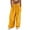Yellow, variant on 2025 Women's Casual Pants,Women's Cargo Pants Baggy Wide Leg Pants Black Loose High Waist Sweatpants Multi Pockets