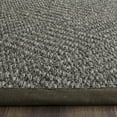 thumbnail image 3 of SAFAVIEH Natural Fiber Jovka Braided Sisal Area Rug, Grey/Dark Grey, 9' x 12', 3 of 4