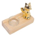 thumbnail image 2 of Tealight Candle Holder, Candle Holder Decorative Practical Walnut Glass Ceramic  For Office, 2 of 8
