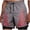 Gray, variant on DeHolifer Men's Basketball Shorts Casual Workout Athletic Shorts Mesh Flame Graphic Print Running Short Pants Navy XL