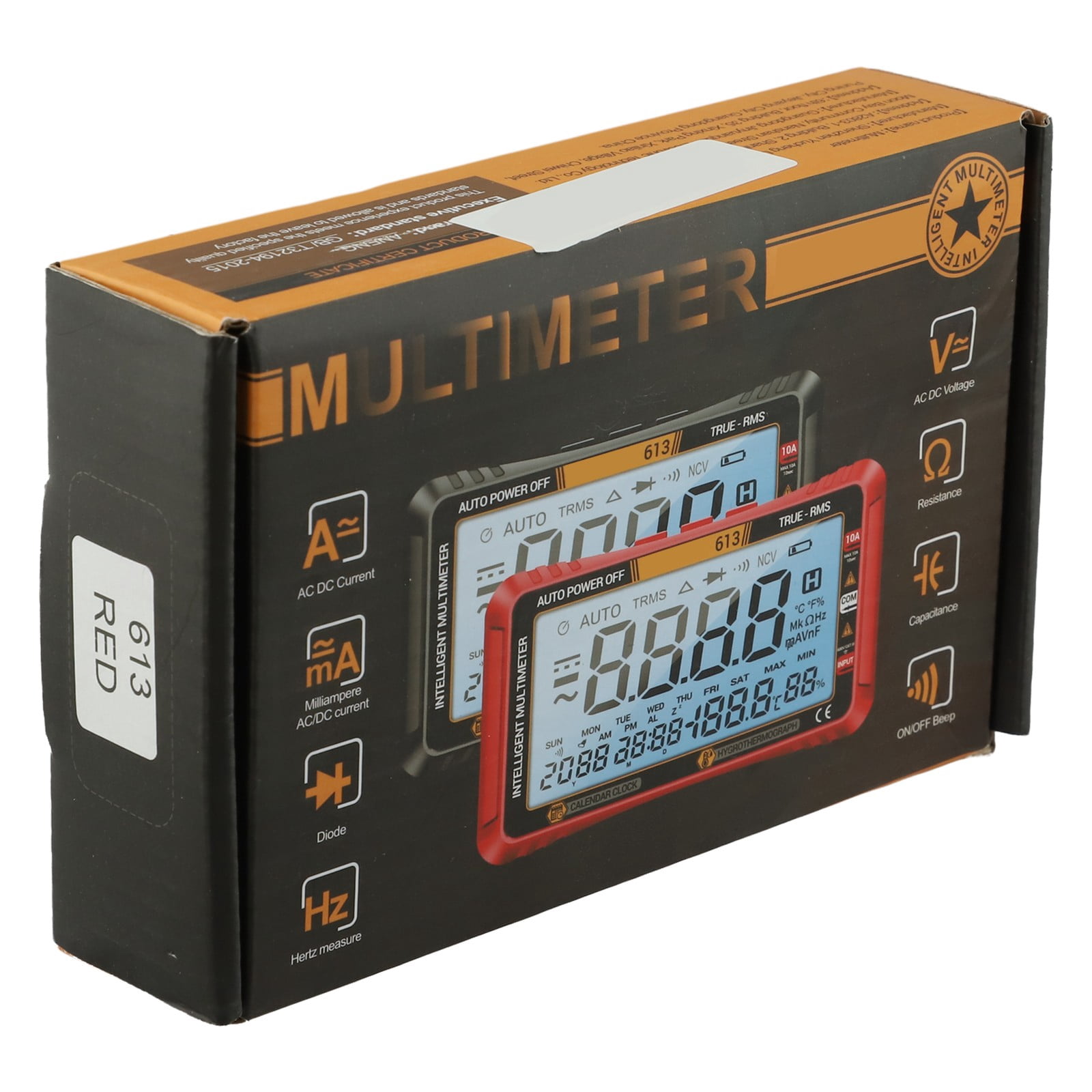 AutoRanging Digital Multimeter with Large Display for Voltage and Current