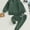 Green, variant on Zehjuhan Infant Baby Boy Solid Color Sweatshirt Top Casual Pants Set 2PCS Fall Winter Outfits