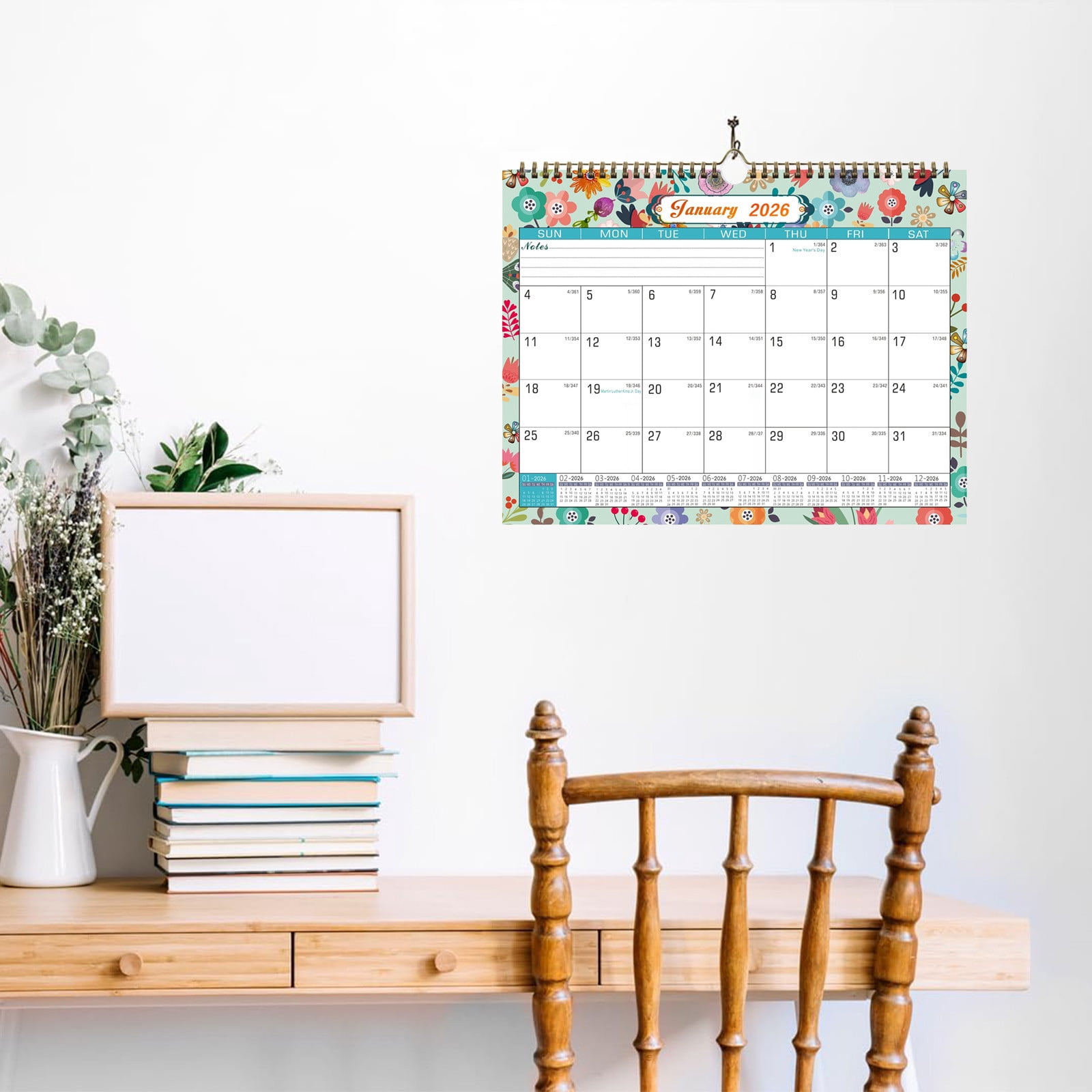 2026 Calendar - 2026 Wall Calendar 18 Month Desk Thailand | Ubuy