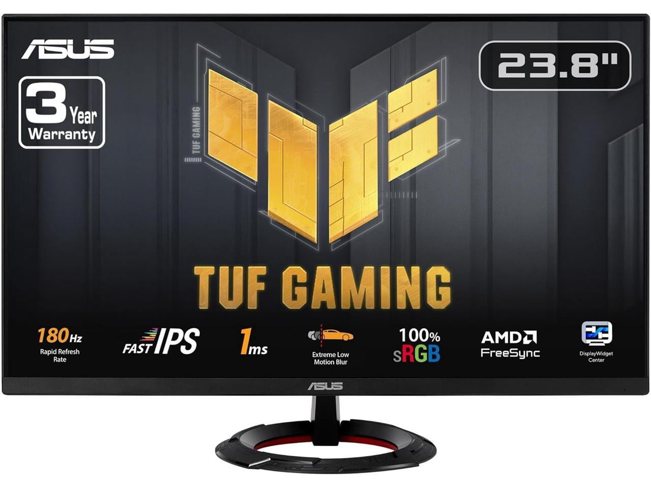ASUS TUF Gaming 23.8” FHD Monitor, 165Hz, 1ms, Adaptive-Sync