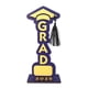 thumbnail image 1 of 2025 Graduation Season Wooden Tabletop Holiday Decorative Ornament Graduation Season Gift, 1 of 8