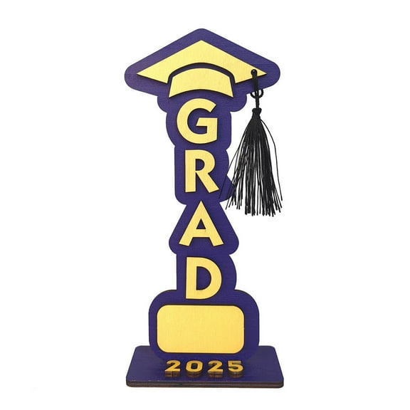 taicans 2025 Graduation Party Decorations,Wooden 2025 Graduation Congrats Grad Centerpieces Congratulate Graduation Table Toppers Decorations,Graduation 2025,Graduation Gifts-A