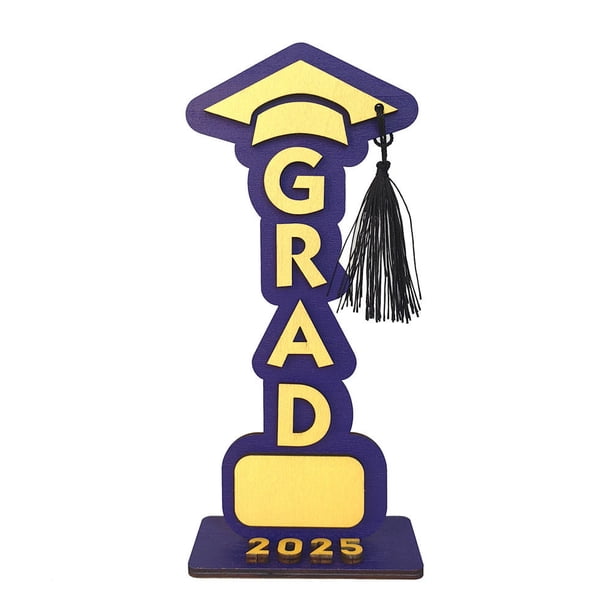 2025 Graduation Season Wooden Tabletop Holiday Decorative Ornament Graduation Season Gift