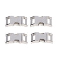 thumbnail image 1 of 4PCS Side Release Buckle Fine Workmanship Simple Operation Light Weight Alloy Materials Belt BuckleSilver, 1 of 14