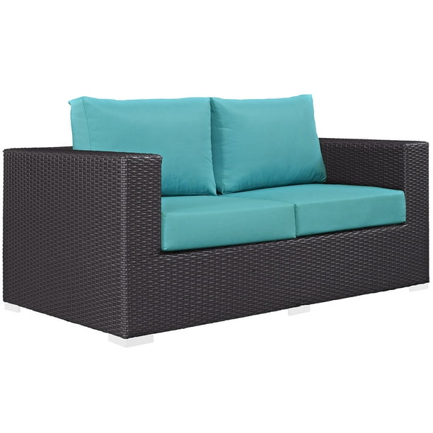 Modern Contemporary Urban Design Outdoor Patio Balcony Loveseat Sofa