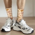 thumbnail image 6 of Logiee Fall Leaves Print Adult Socks for Men & Women,Calf Socks, Ankle Socks,Boots Socks,Breathable Casual Sock,Unisex Crew Socks, 6 of 6