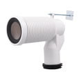 thumbnail image 4 of Extensión de repuesto para boquilla de drenaje excéntrica con brida de inodoro desplazada de fácil instalación Un 28cm, 4 of 9
