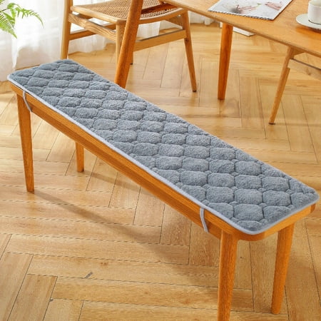 

2024 DREAMFIRE Solid Plush Long Bench Cushion Mahogany Bench Cushion Thickened Customized Wood Sofa Card Seat Cushion For Winter