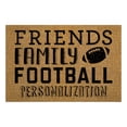 thumbnail image 2 of Personalized Friends Family Football Indoor / Outdoor Doormat, 2 of 2