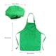 thumbnail image 2 of Juego de 2 piezas de chef para niños, juego completo de cocina con chef y delantal para cocinar, hornear, pintar, decorar y fiestas (verde)., 2 of 7