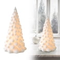 thumbnail image 1 of Cqxid Christmas Village Ceramic White Christmas Village Houses Christmas Light Up Village Houses Light Up Small Porcelain Village House For Home Decor Winter Holiday DIY Gift, 1 of 5