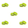 thumbnail image 1 of Naiovety 2X Bandas reflectantes Brazo Cinturón Brazalete Muñequera ajustable Reflector Night Jogging Ciclismo Fluorescente Green4CM Type2 NO2, 1 of 6
