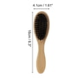 thumbnail image 2 of 1 Pc Cepillo de Pelo Portátil y Duradero Cepillo de Barba para Cabello Rizado y Grueso Color Madera de Bambú con Cerda, 2 of 3