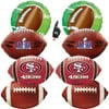 NFC Team Championship LVIII 58 Ultimate Football Party Balloon Pack, 8pc