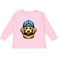 thumbnail image 3 of Inktastic Goldendoodle Cute Doodle Puppy Boys or Girls Long Sleeve Toddler T-Shirt, 3 of 5