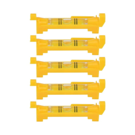 Falleo Clearance 5pcs Mini Rope Bubble Level Hanging Line Spirit Level Bubble String Leveler