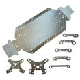 thumbnail image 2 of Kokiya DIY Carbon Fiber Chassis Skid Plate Replacement for 1/14 144001 144002 144010 RC and spare parts, 2 of 8
