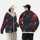 thumbnail image 4 of Balery Red Moon Shark Sailboat Sudadera ligera de manga larga con capucha y protección solar UPF 50+ para hombre y mujer, ideal para pesca y running-Small, 4 of 7
