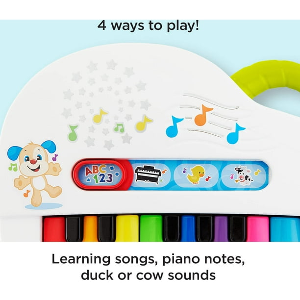 Fisher price light up piano sale