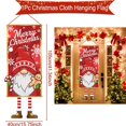 thumbnail image 1 of Bandera colgante de Papá Noel, decoraciones navideñas para el hogar, regalos de Navidad, adorno de Navidad Natal, Año Nuevo 2023, 2024, 1 of 5