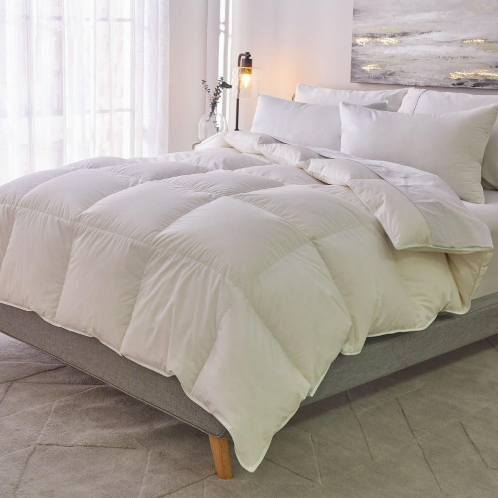 1221 Bedding Cotton Sateen Down Alternative Comforter King Walmart