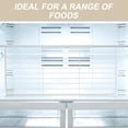 thumbnail image 3 of HAMPPLIES Wire Shelf Divider for Freezer Organization White Iron Chest Freezer Basket, 3 of 8