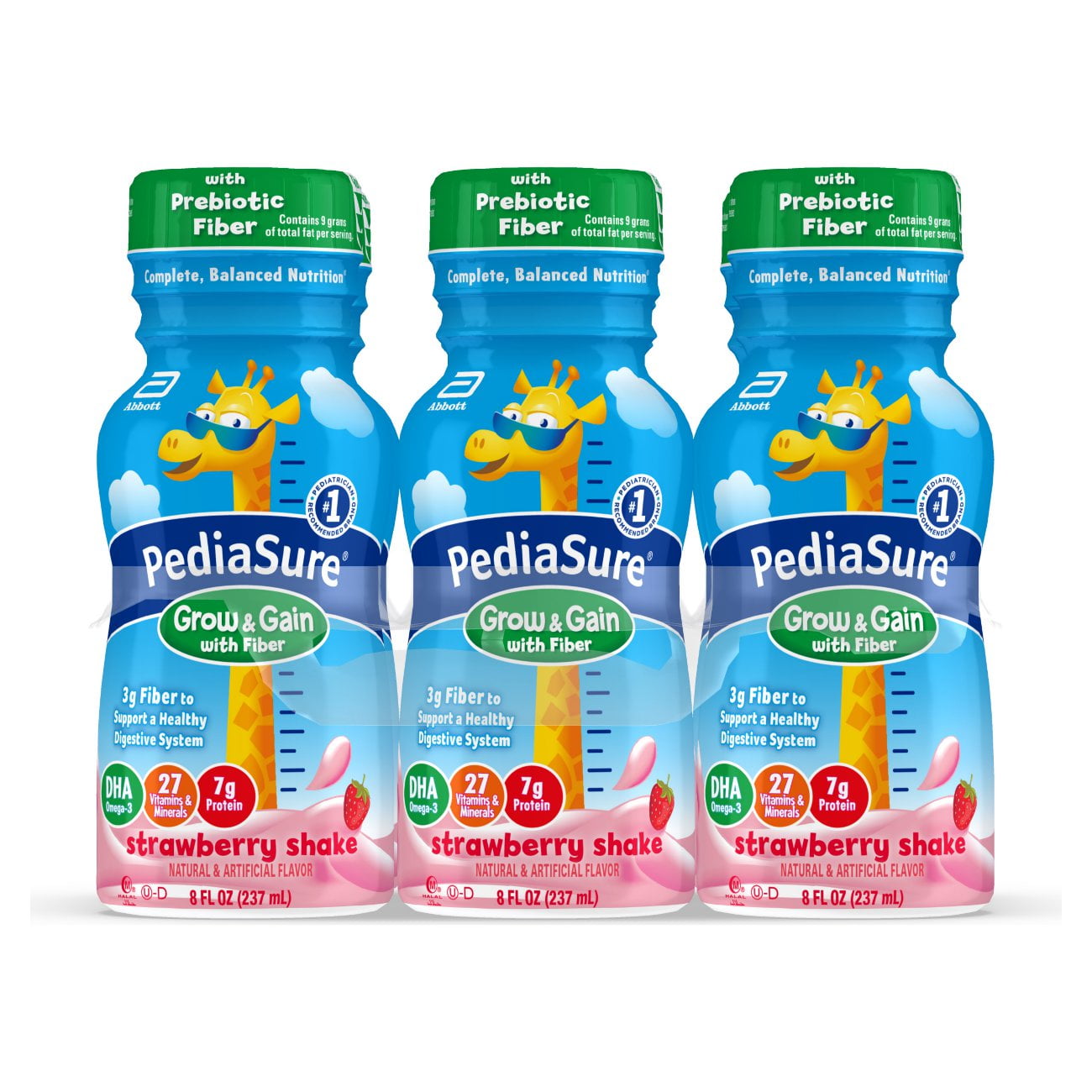 PediaSure Grow & Gain With Fiber, Kids’ Nutritional Shake, With Protein
