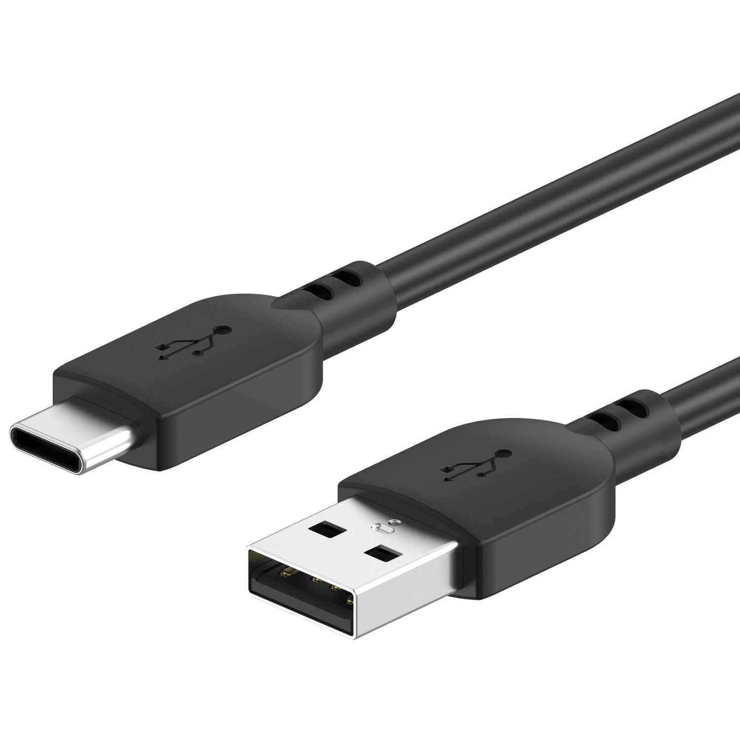 Câble USB à haut débit certifié USB-A vers USB-C de 3 m/10 pi de Onn. Transfère pendant chargement