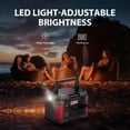 thumbnail image 6 of PowerSmart 500W(Peak 1000W ) Lithium-Ion Generator Portable Power Station for Camping Outdoor Use, Solar Panel Not Included, 6 of 8