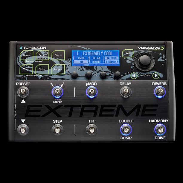 Tc Helicon Voicelive 3 Extreme Vocal Effects Processor Walmart Com