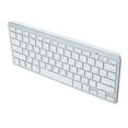 thumbnail image 1 of Clavier BT Ultra Fin, Clavier Argenté avec Langage Bilingue, Réponse Sensible et Design Ergonomique pour Ordinateur, 1 of 7