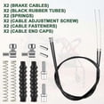 thumbnail image 2 of 14pcs Rollator Brake Cable Replacement Parts, Walker Parts Rollator Brake Cable, 2 of 5