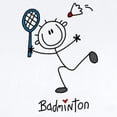 thumbnail image 2 of CafePress - Stick Figure Badminton Infant Bodysuit - Baby Light Bodysuit, Size Newborn - 24 Months, 2 of 4