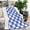 Blue/White, variant on Blue and White Checkered Pattern Blanket,Comfortable Soft Flannel Throw Blanket,All Season,Warm Lightweight Blankets for Sofa Bed Couch Living Room Chair,30"x40"