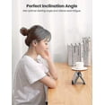 thumbnail image 4 of Adjustable Phone Stand for Desk - Stable Holder for Smartphones and Devices (Black), 4 of 5