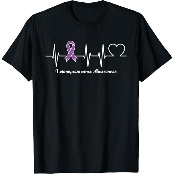 Premium Comfort - Heartbeat Leiomyosarcoma Warrior T-Shirt